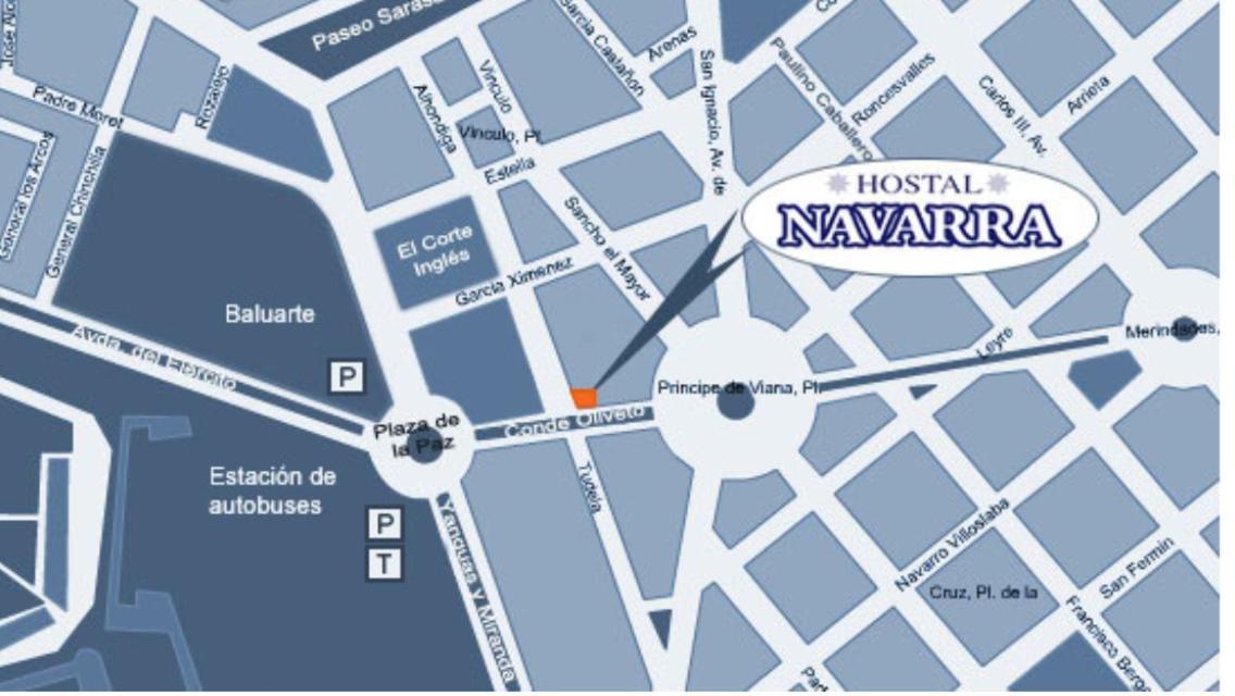 Hostal Navarra Pamplona Exterior photo